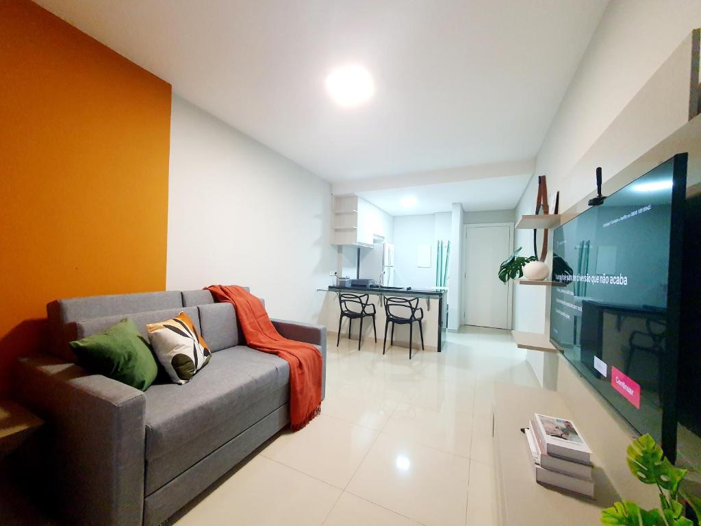 1 quarto, cheio de estilo, condo club Sky com vaga