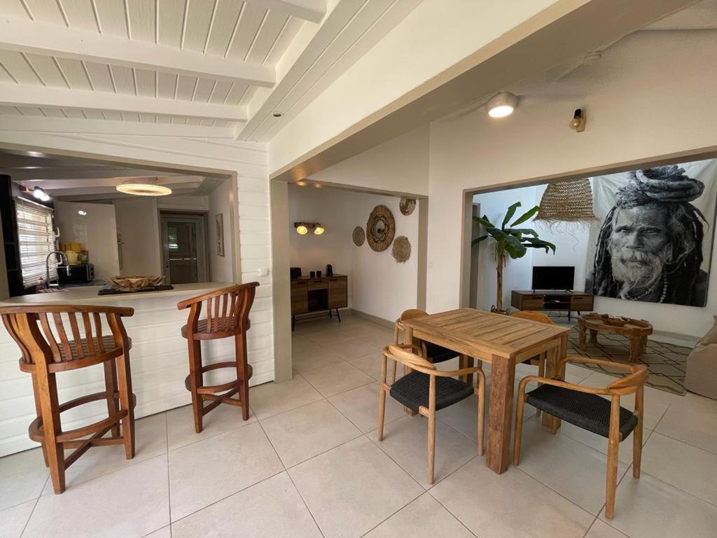 Wahoo lodge, piscine privée, orient bay photo 2