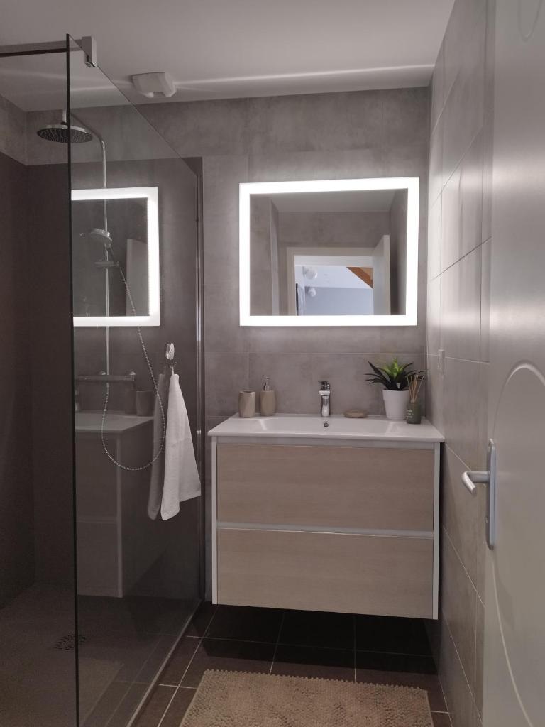 Chambre d'hôtes salle d'eau et WC privés, véranda,extérieurs et piscine chauffée photo 4