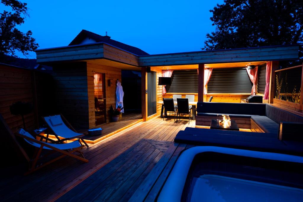 House "HISCA" With Private Terrace, BBQ, Fireplace, Sauna, Hot Tub photo 1