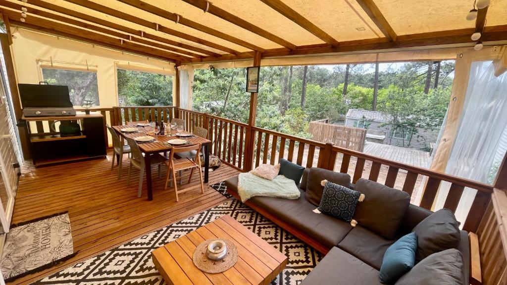 Tiny house famille nature cap ferret photo 2