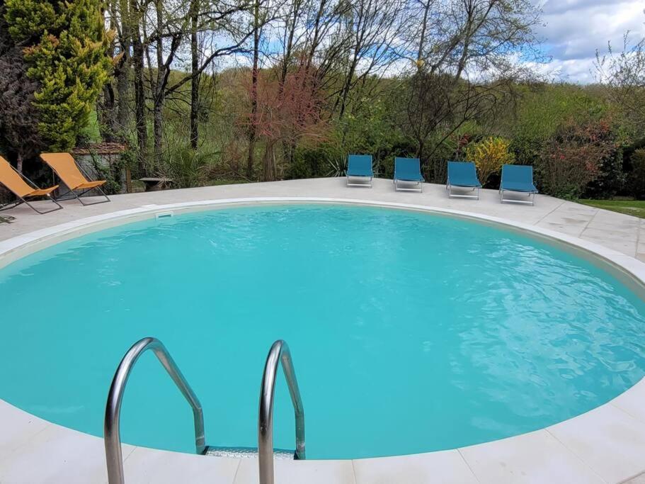 La Feuillade, Longère avec piscine et jardin photo 4