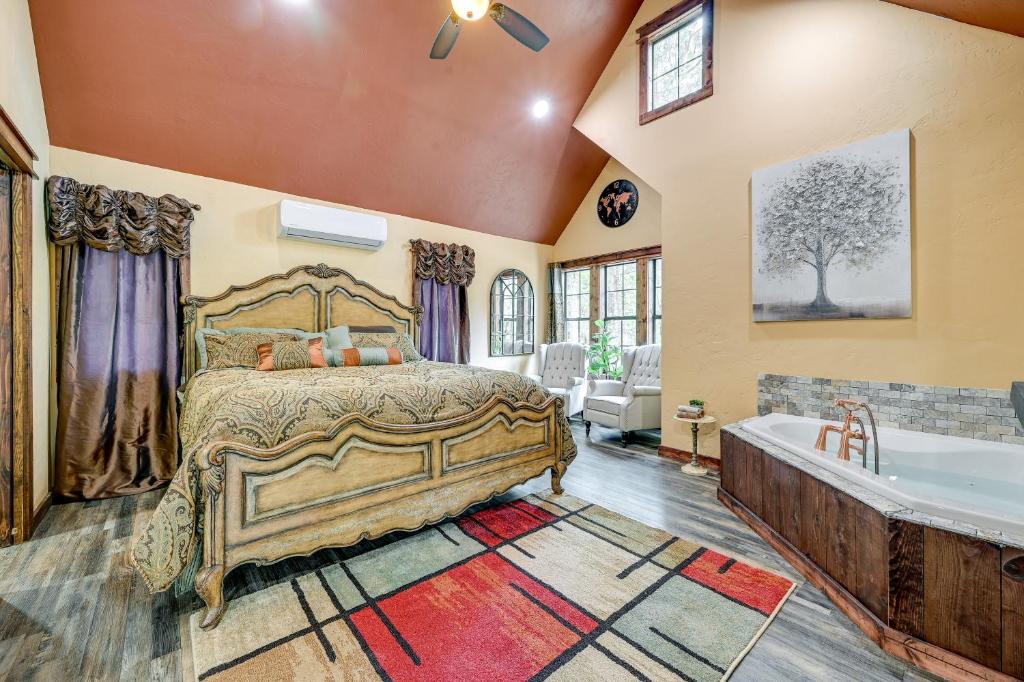 Blissful Broken Bow Vacation Rental with Fire Pit! photo 1