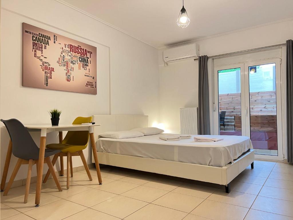 Jacuzzi studio close to athens airport!!