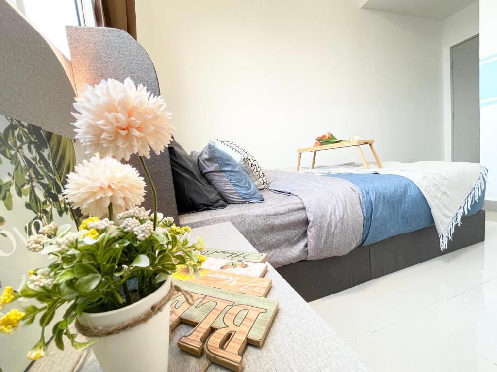 Amber 2B2B Cozy apt Wi-Fi TV Box near Encore Melaka, Malacca
