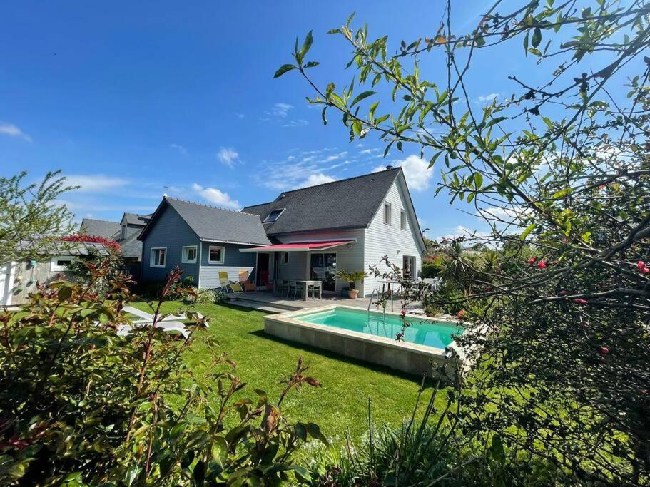 Maison en bois avec piscine à 1000 m des plages. photo 2