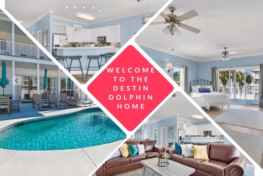 PRIVATE HEATED POOL, GOLF CART & WALK to THE SUGAR SAND BEACH in DESTIN image