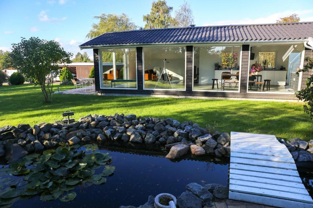 Bright summer house close to the beach and water