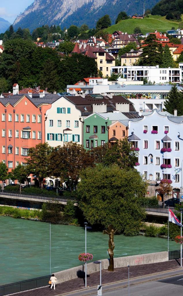 Двухместный (Двухместный номер с 2 отдельными кроватями), Cityhotel Schwarzer Bär Innsbruck