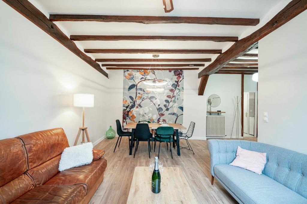 Les Mansardes : Duplex champenois typique et cosy photo 2