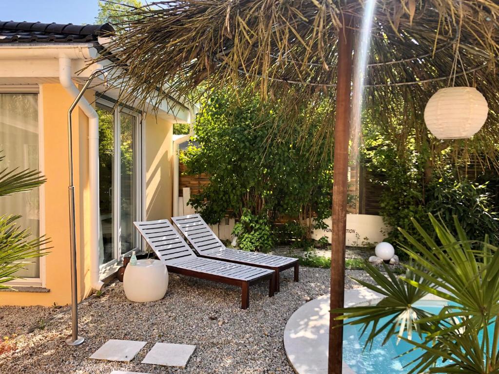 Apartment TinyHouse mit Pool, Outdoor Whirlpool und Garten photo 2