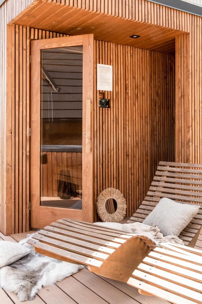 Domki w Białce WOODHOUSE- basen, sauna, jacuzzi photo 4