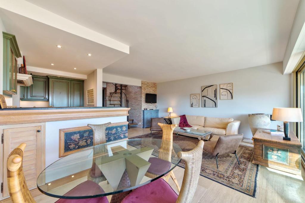 Appartement Le Palmier Palm beach terrace photo 3