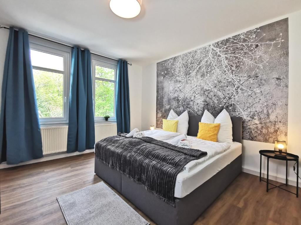 BohnApartments Zechenhaus Design - Balkon - gratis Parkplatz - WLAN - sehr ruhig - barrierearm