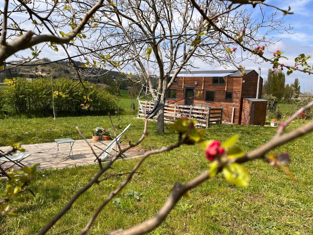Tiny House dans jardin privé à la campagne