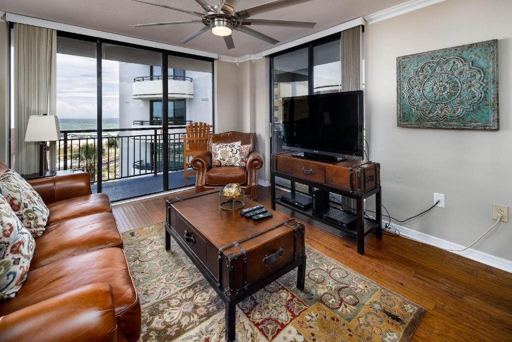 Nautilus 2407 Gulf View 2 Bedroom 4th Floor Free Beach Service photo 1