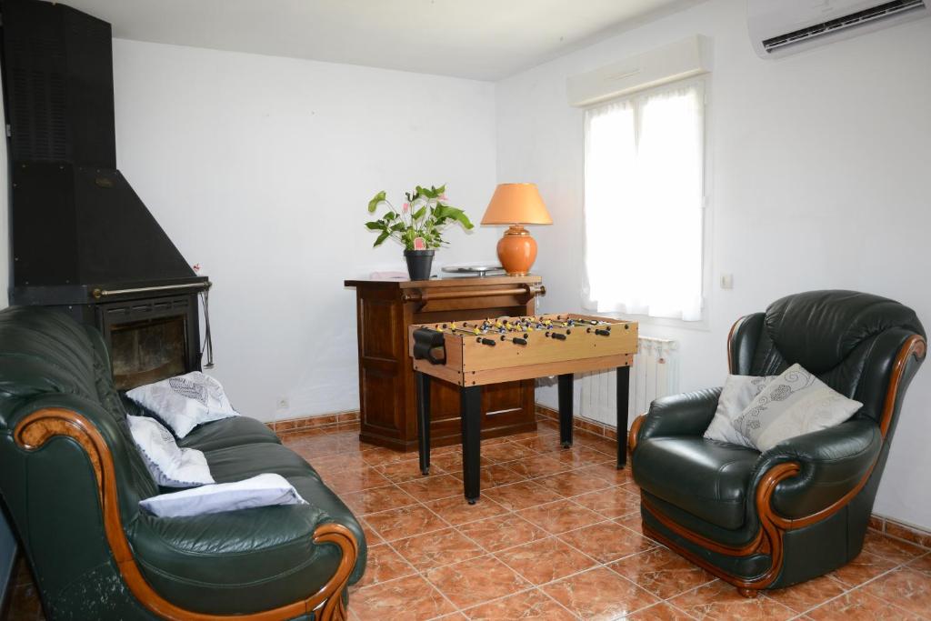 Gite de 85M2 situé a Sommery de 1 à 6 pers photo 4