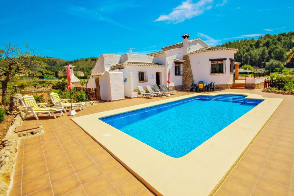 Quicano - magnificent views and private pool in Lliber photo 2