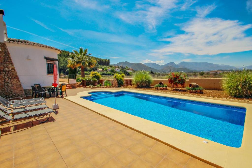 Quicano - magnificent views and private pool in Lliber photo 4