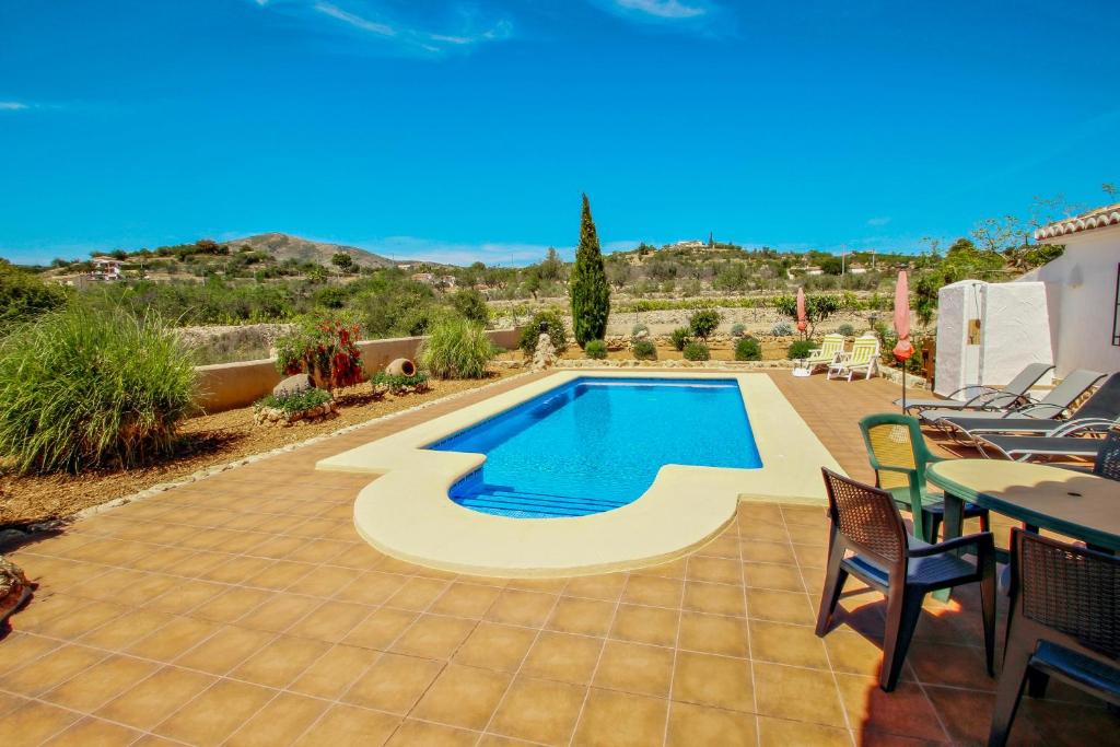 Quicano - magnificent views and private pool in Lliber photo 1