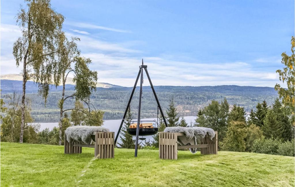 Awesome Home In Hurdal With Wifi And 5 Bedrooms photo 1