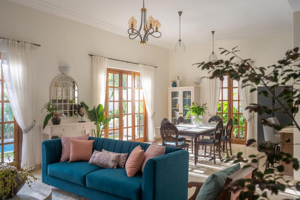 Elivaas Panache Luxe 3BHK Villa with Pvt Pool near Baga