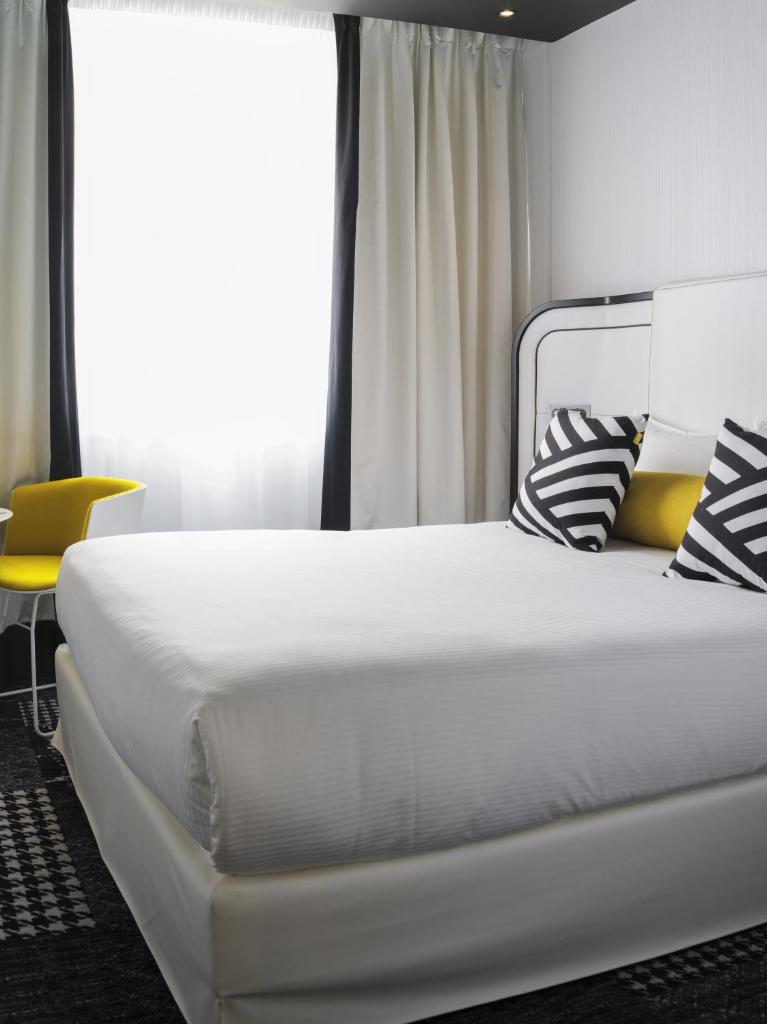 Двухместный (Двухместный номер Делюкс с 1 кроватью и ванной), Hotel Ekta Champs Elysées