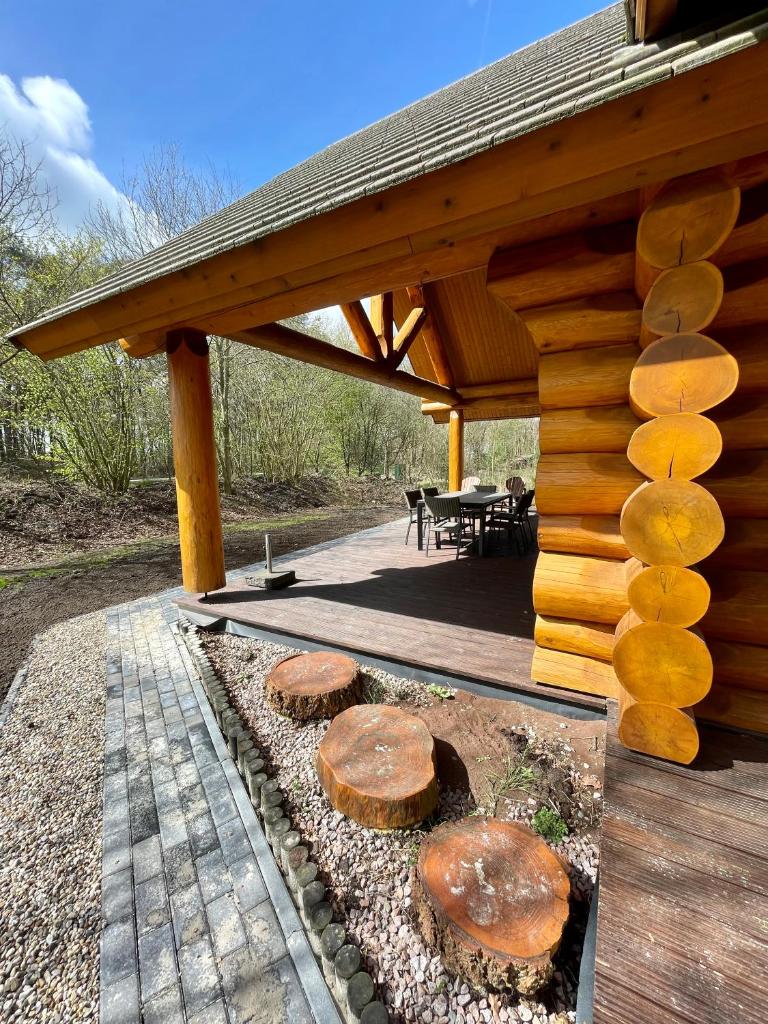 Unieke houten villa met SAUNA in Twente - 5p photo 1