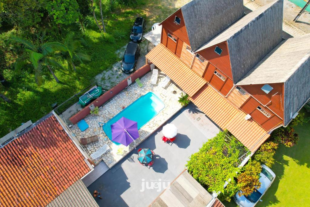 Recanto Pousada JU&JU Chalé com PISCINA COMPARTILHADA