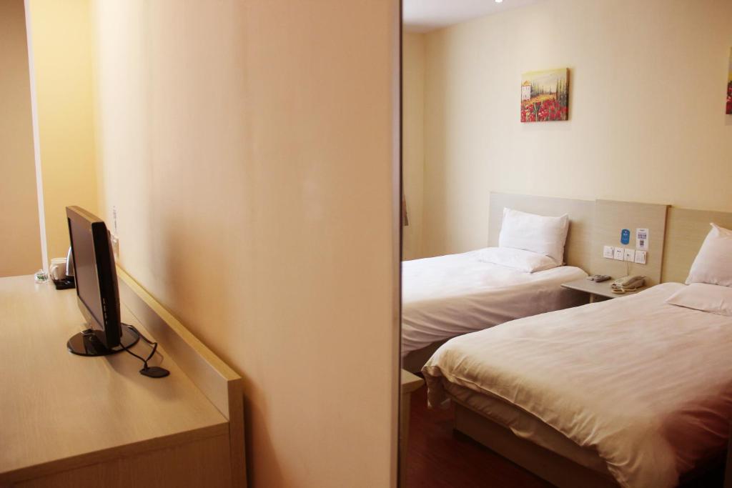 Двухместный (Двухместный номер с 2 отдельными кроватями), Hanting Hotel Xi'an 1st Gaoxin Road Branch