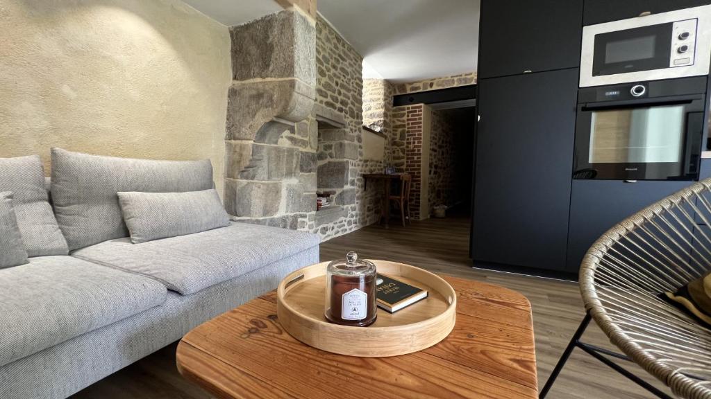Le Duclos, appartement rez-de-jardin Dinan centre photo 3