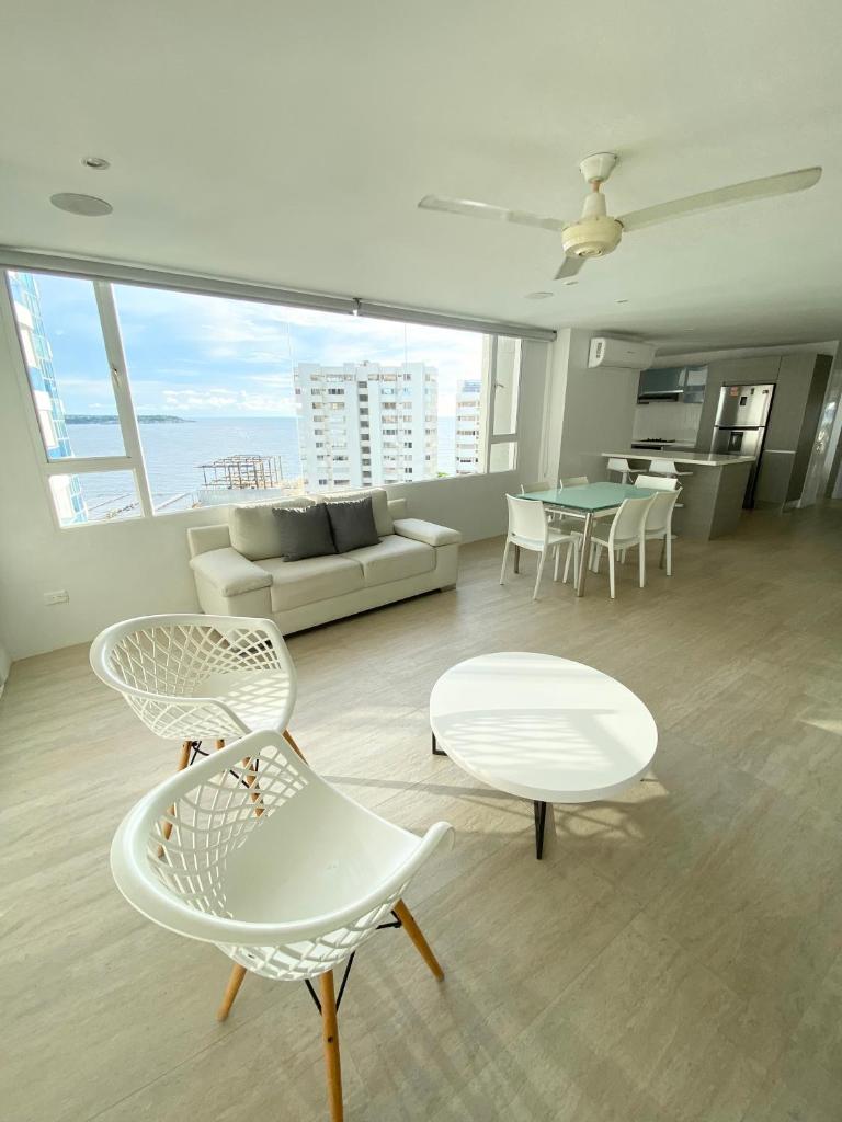 3tc10 Apartment In Caratgena In Front Of The Sea With Iare Conditioning And Wif photo 2