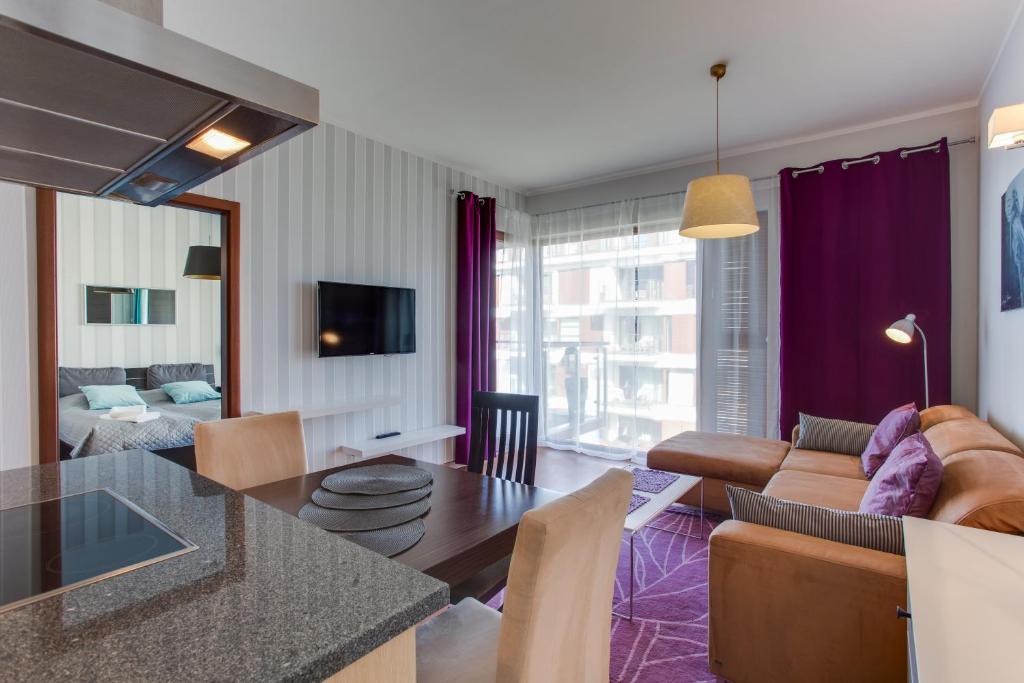 Апартаменты (Апартаменты с 1 спальней (для 2 взрослых)), Apartamenty Visito - Baltic Park