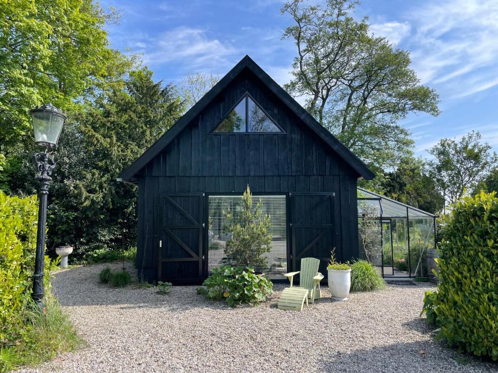 woudlodge met serre en evt prive hottub