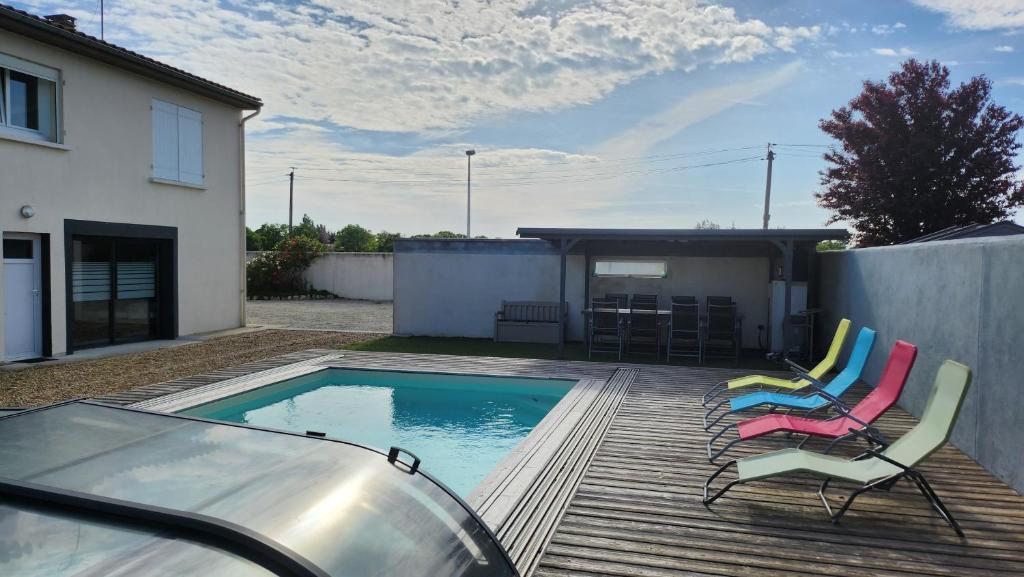 Studio 3 personnes avec piscine