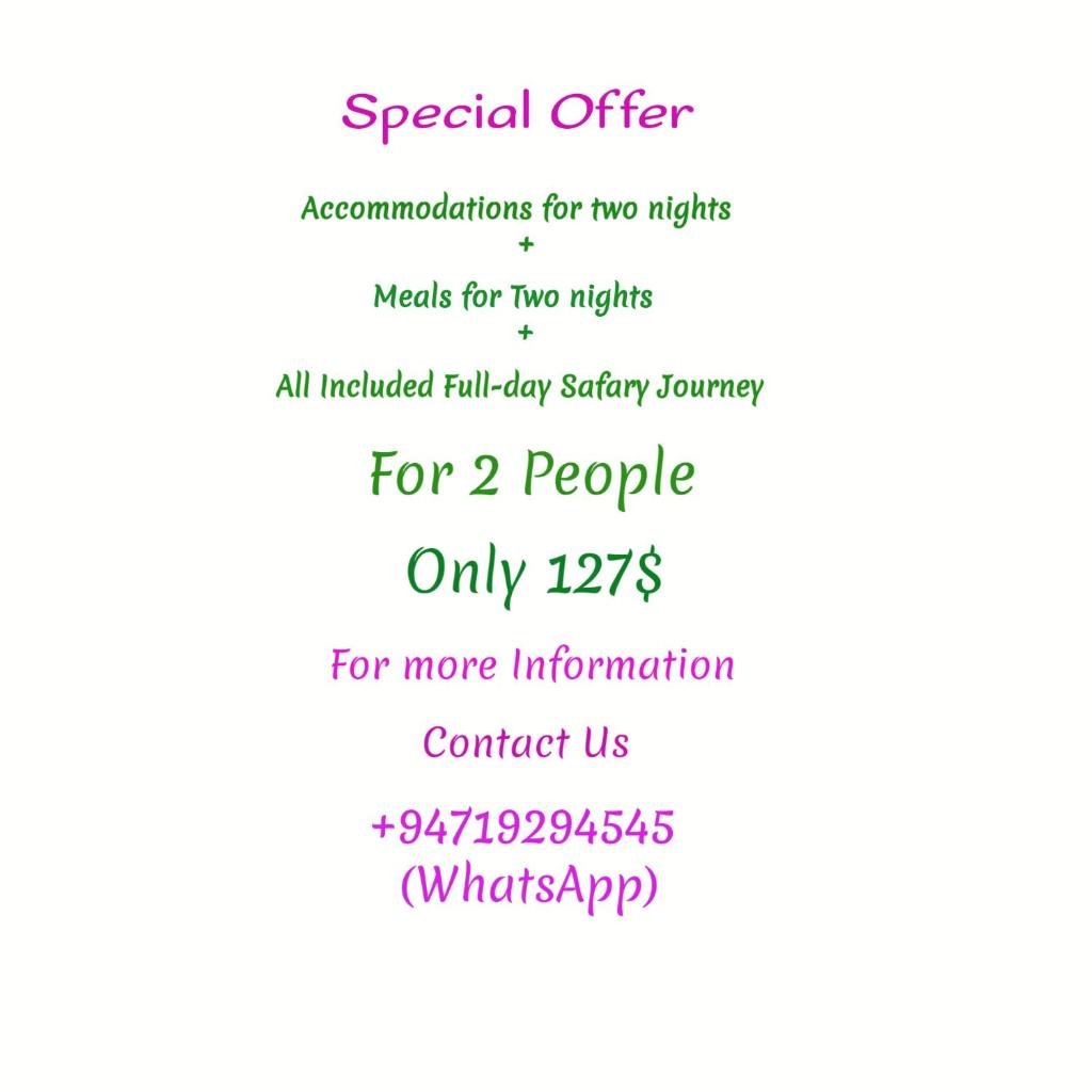 Green Sapphire Holiday Resort Wilpaththu