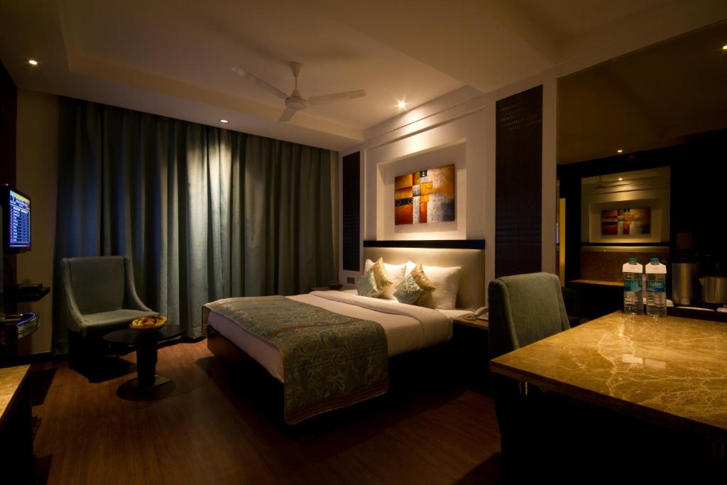 Двухместный (Двухместный номер Делюкс с 1 кроватью), Hotel City Star