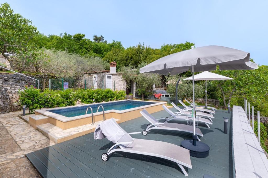 Apartment casa LENU with Pool and amazing sea view photo 3