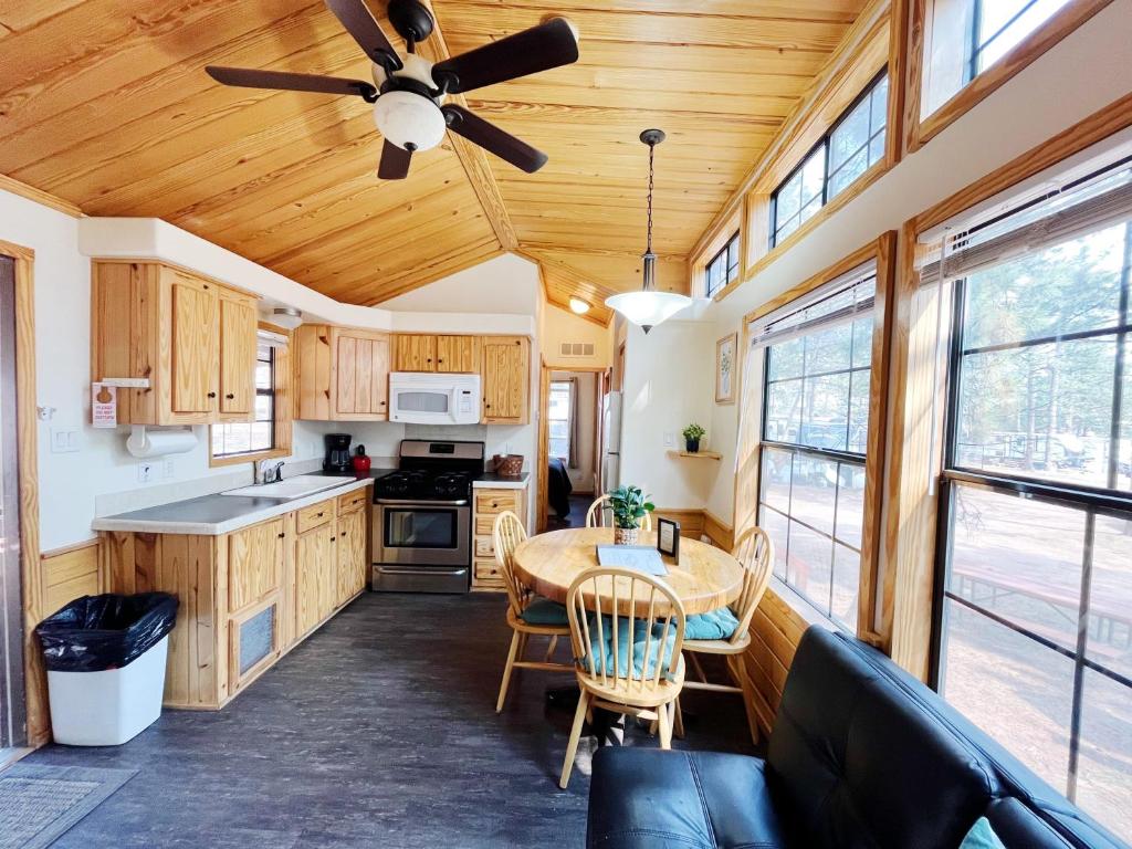 Sally's Cabin is a quaint two bedroom tiny home image