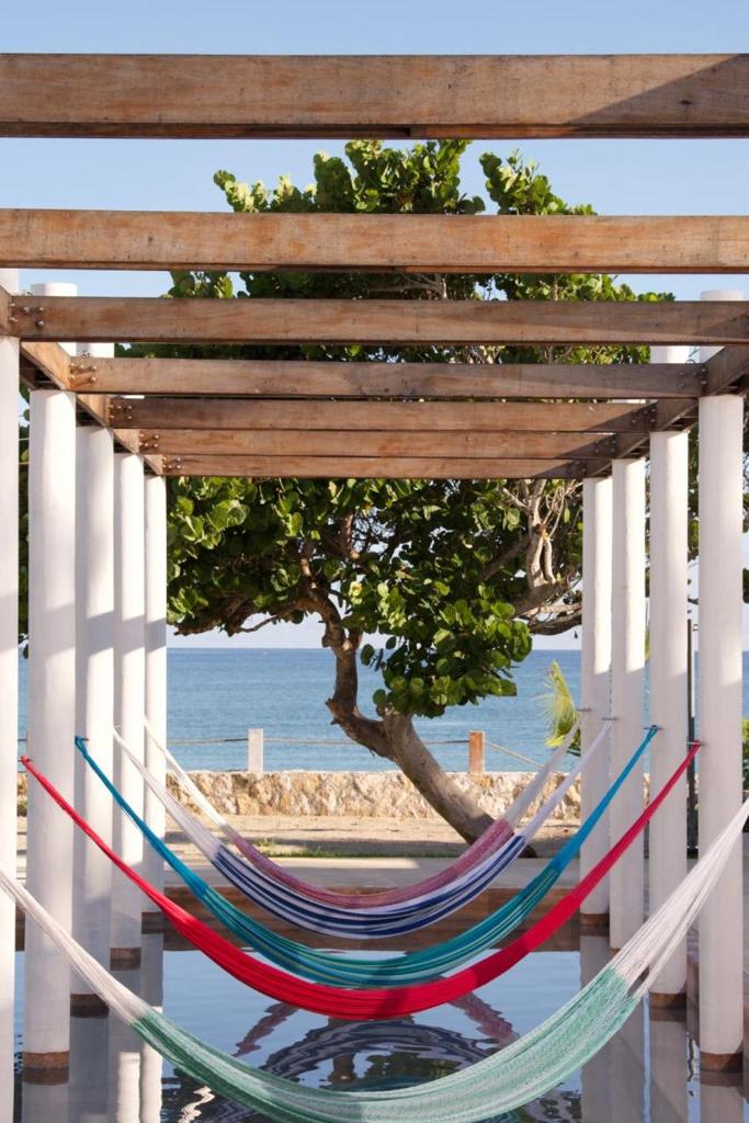 Stunning BEACHFRONT hacienda style property, East of Progreso photo 4
