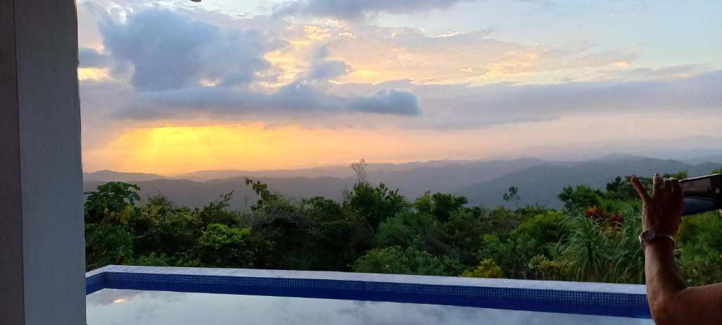 Villa La Vista of Panama City and magestical mountains from infinity pool photo 2
