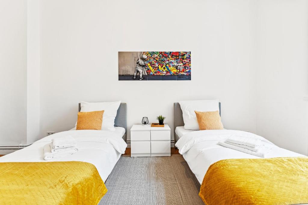 3 Zimmer Apartment, 6 Betten unweit Hauptbahnhof,WiFi, Wäschetrockner, Netflix photo 1