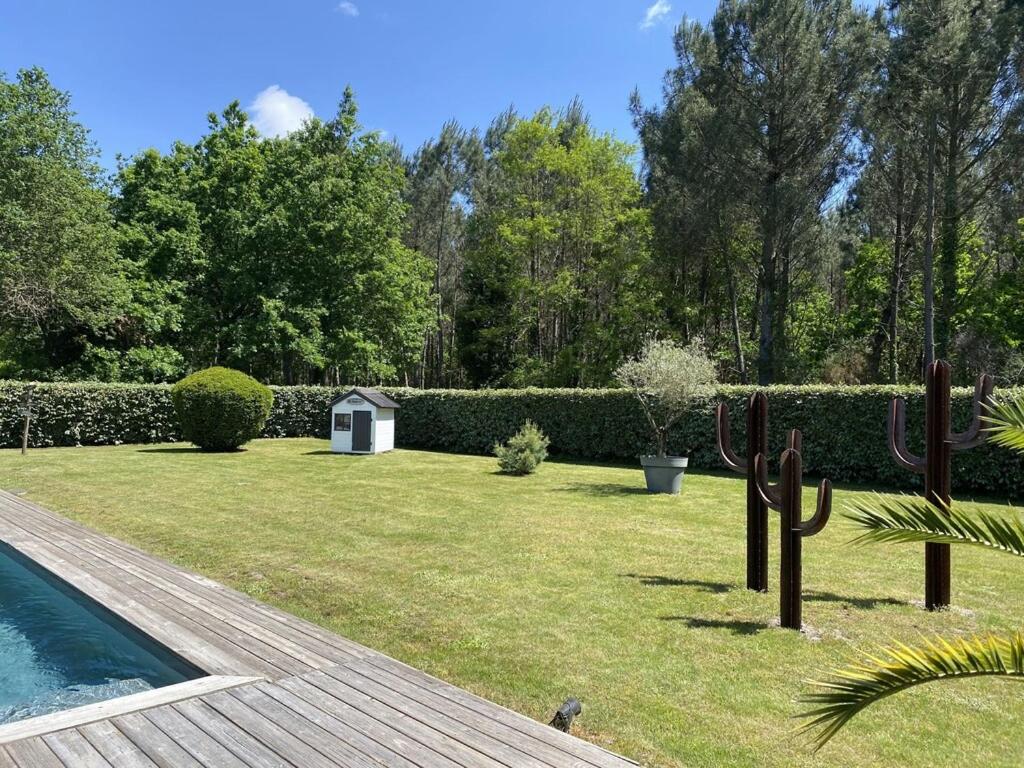 Villa avec piscine chauffée proche plage Océane photo 3