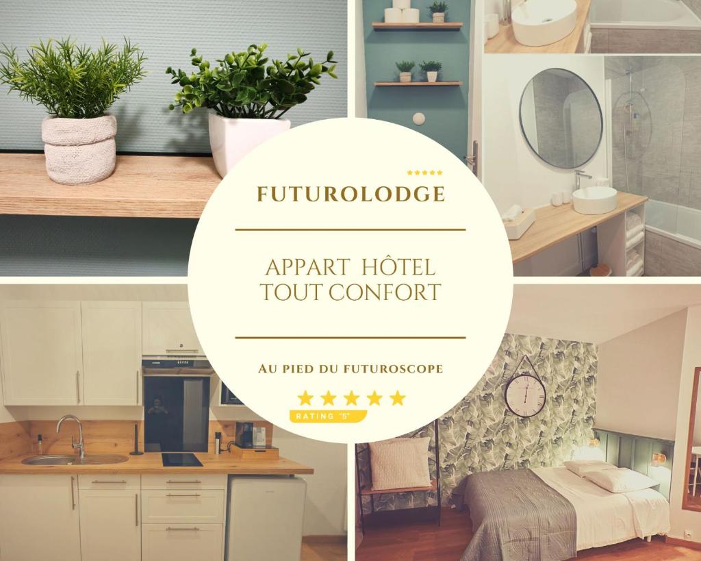 Studio tout confort, 8min à pied du Futuroscope