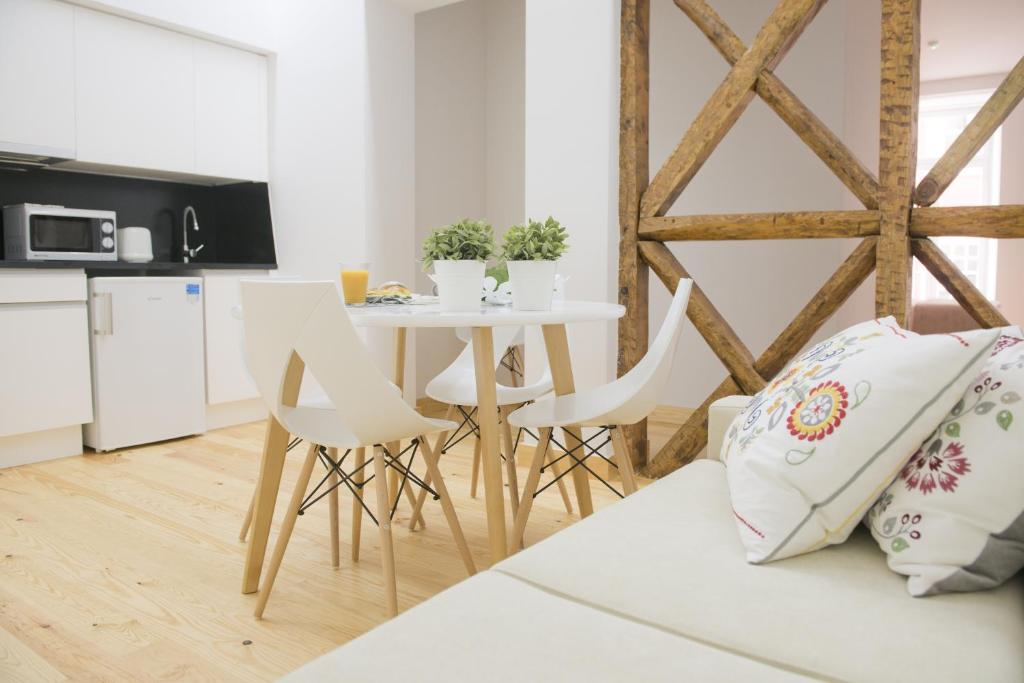 Апартаменты (Апартаменты с 1 спальней), Páteo Saudade Lofts