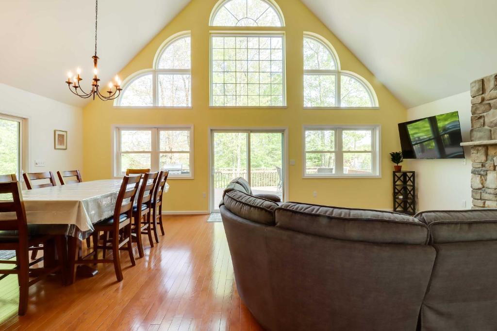 Stunning Pocono Lake Vacation Rental with Huge Deck! photo 3