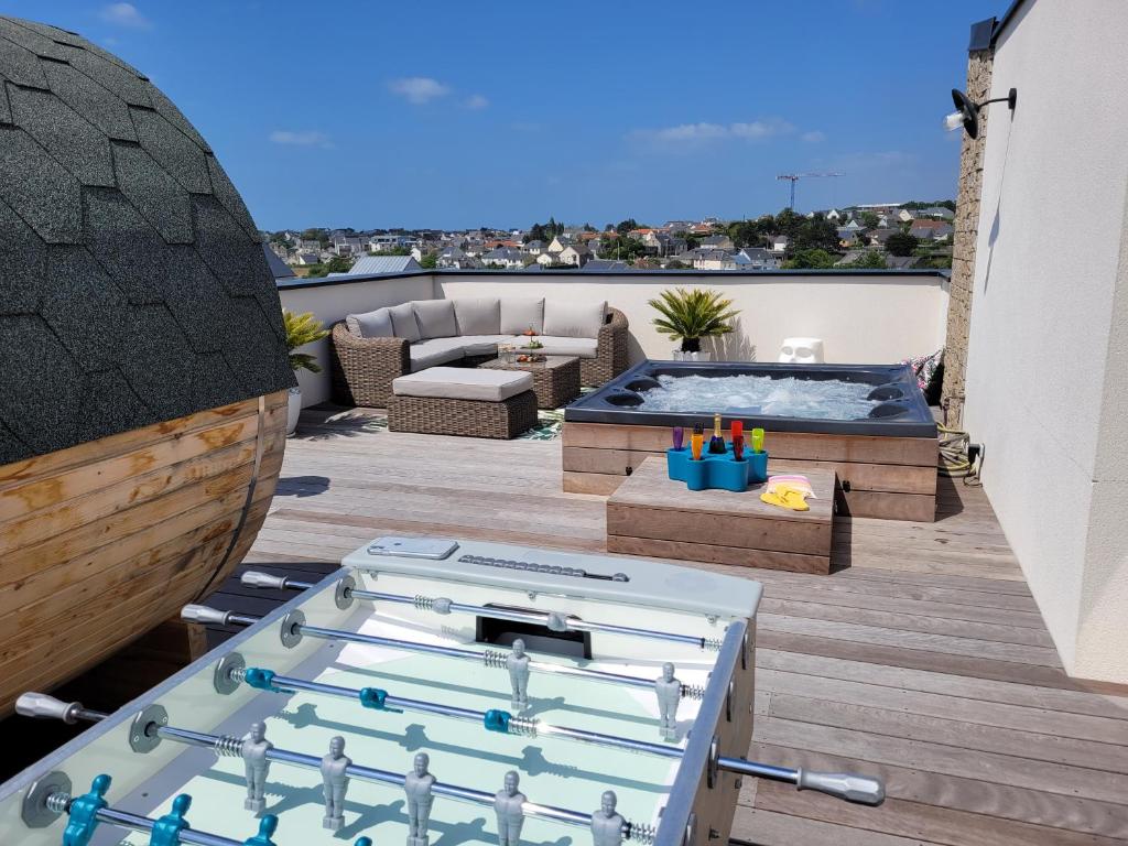 La Villa Thelma 5 étoiles, piscine, sauna et jacuzzi photo 4