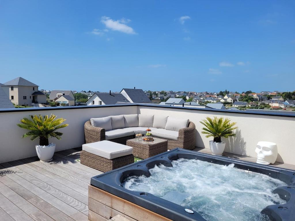 La Villa Thelma 5 étoiles, piscine, sauna et jacuzzi photo 2