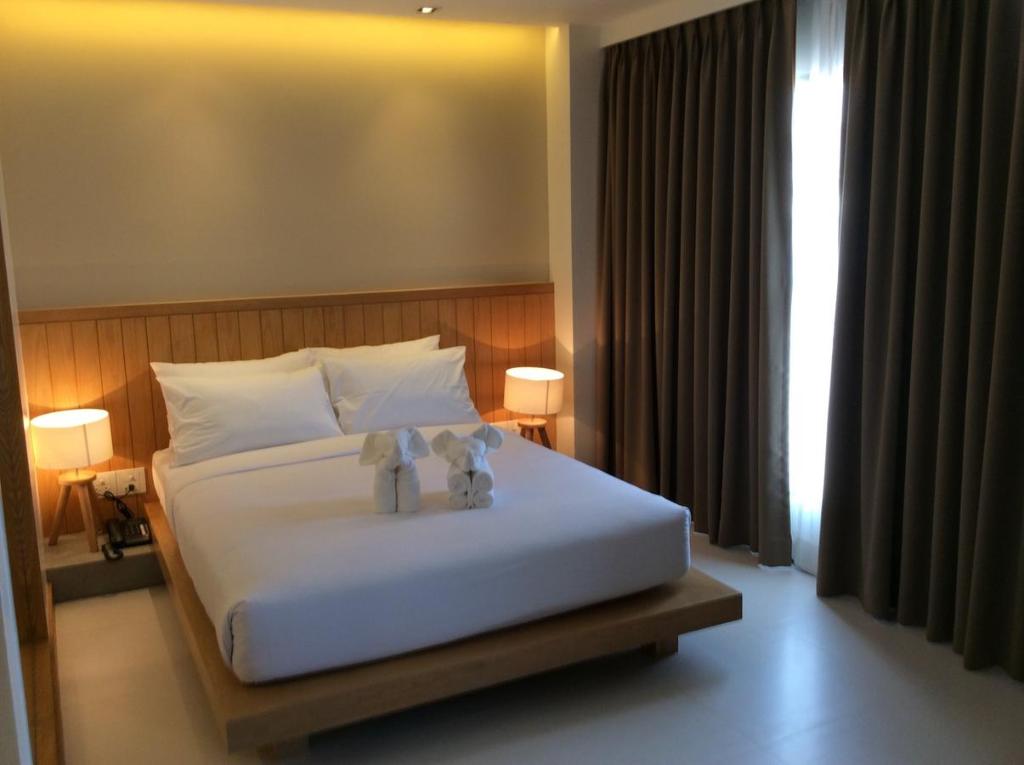 Двухместный (Улучшенный номер с кроватью размера «queen-size»), W14 Pattaya