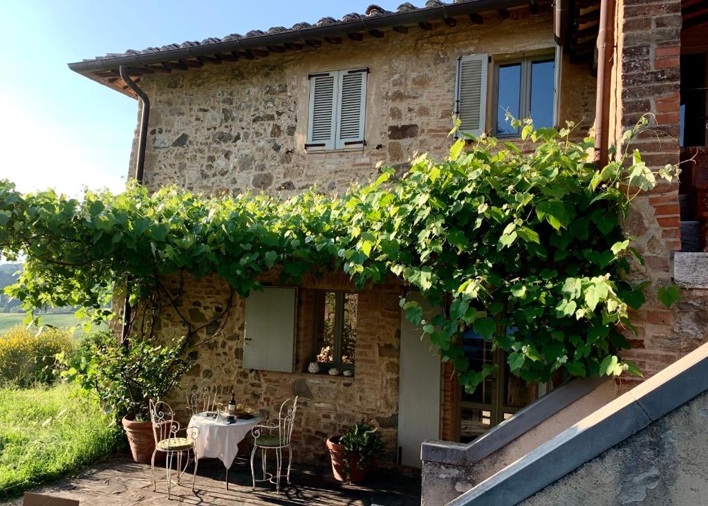 Podere FonteBernardi casa con vista su Pienza photo 1
